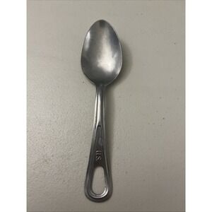 Vintage Stainless Steel - US Mess Spoon - Wallco Military Utensil Gear